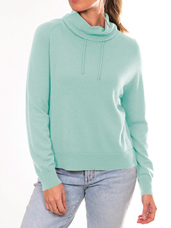 ZOEKOOVI SNOOD NECK PULLOVER